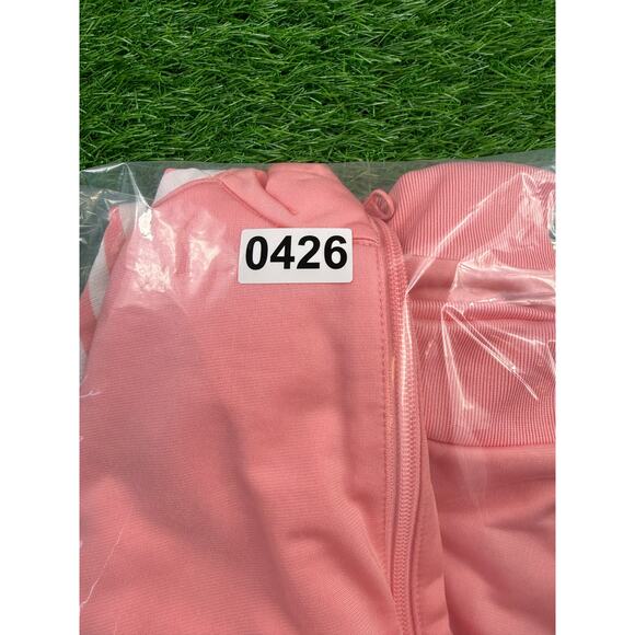 Adidas Originals Kids 3-Stripes Track Jacket Pink White Trefoil Logo Size 9-10Y - Picture 8 of 8